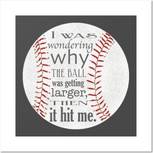 Funny Baseball Design Posters and Art